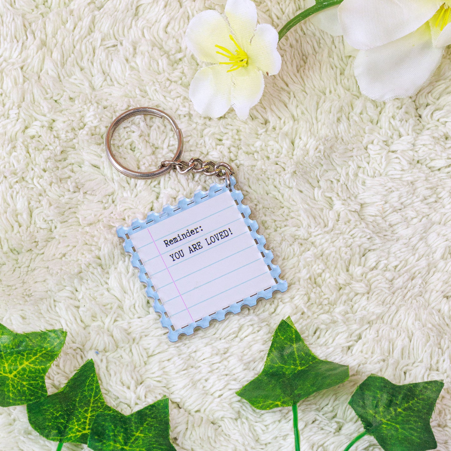 Reminder: You are loved - Acrylic Keychain