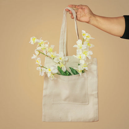 Damn, life is good - Canvas Tote Bag - 14.5" by 13.5"